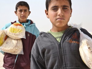 Niños refugiados deja guerra de Siria